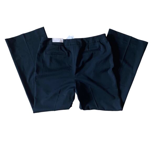 Chico's So Slimming Straight Leg Pants Basic Black Sz 16R/Chico's sz 3R NWTs - Picture 8 of 15